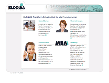 Tablet Screenshot of eloquia.net