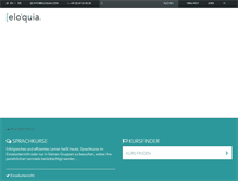 Tablet Screenshot of eloquia.com